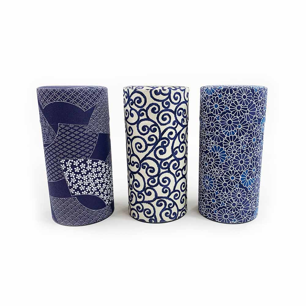 Blue & White Tea Canister Blue & White